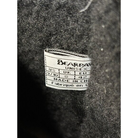 BEARPAW BLACK SUEDE SHEEPSKIN/WOOL LINED BOOTS - Picture 2 of 12